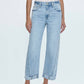 Pistola - Mid Rise Cuffed Straight Jean