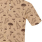 Swingjuice - Polo de golfe masculino com cogumelos