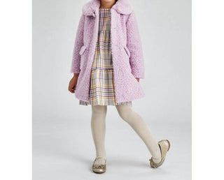 Mayoral - Girls' Faux Fur Collar Coat