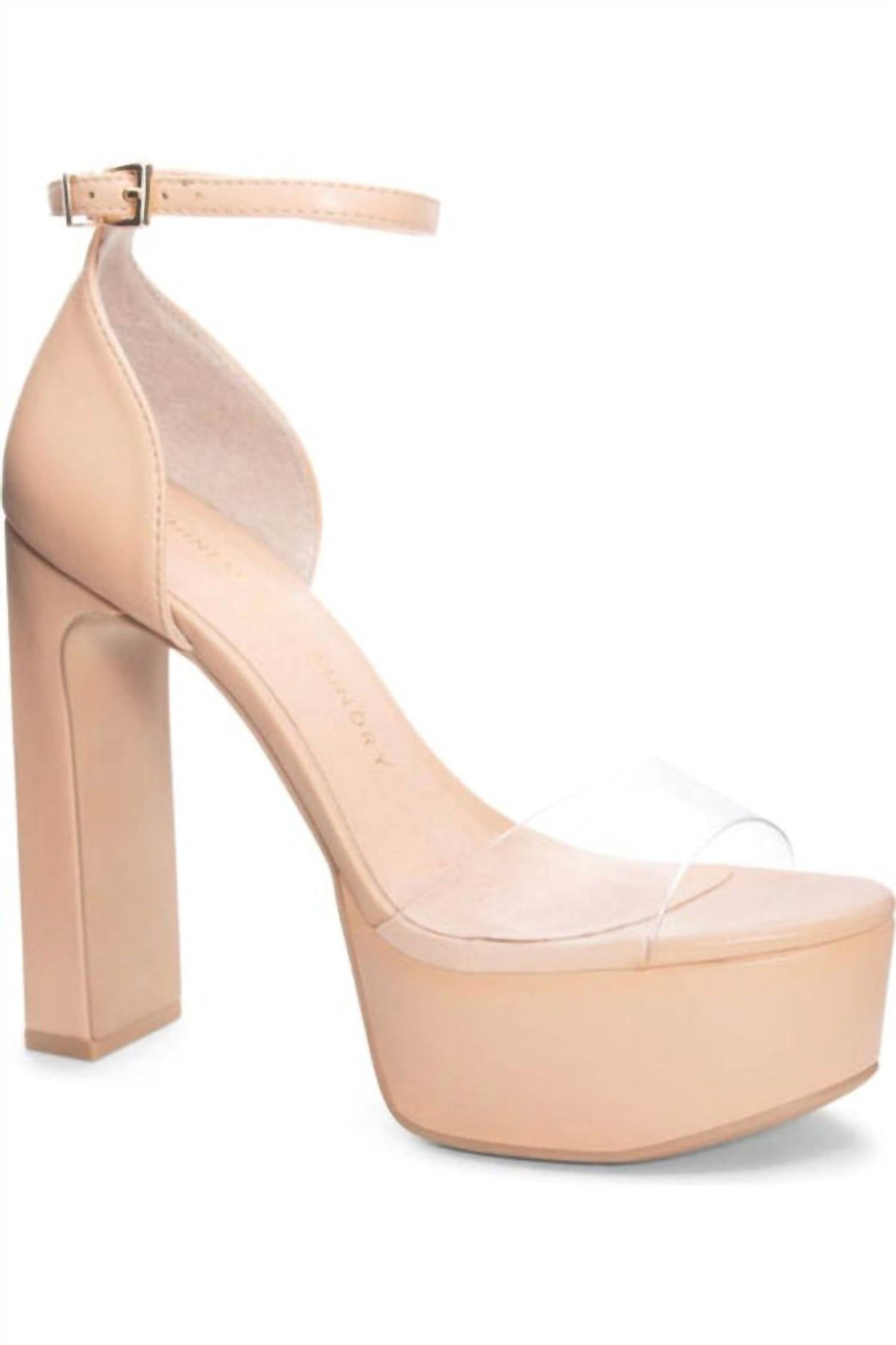 Chinese Laundry - Women's Asher Platform Sandals With Clear Strap