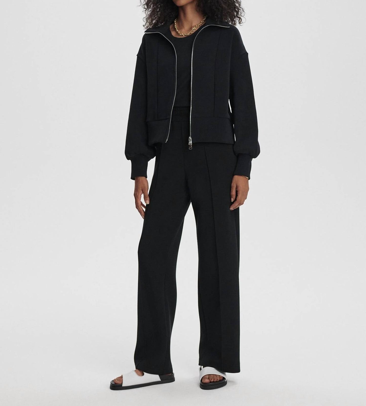 Varley - Gibbs Zip Through Sweatshirt