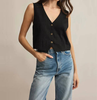 Z Supply - Colete de linho Marta