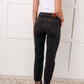 Judy Blue - Mid Rise Control Top Slim Jeans