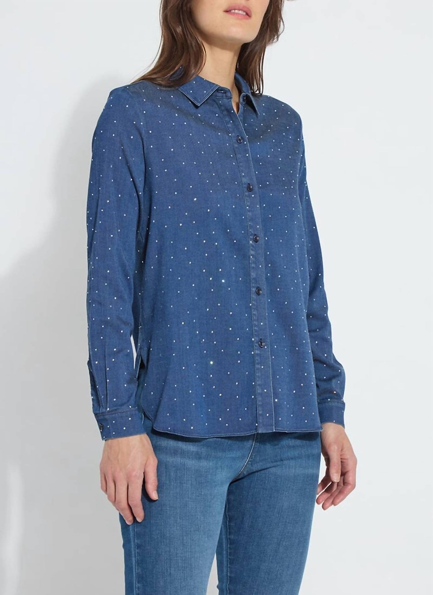 Lysse - Cataleya Crystal St Chambray Shirt