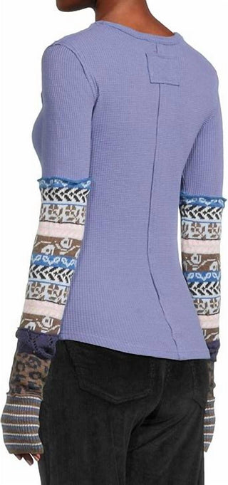 Free People - Long Sleeve All In Cuff Top
