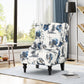 Modern Wingback Club Chair – Fabric Upholstery -Christopher Knight Home