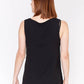 Frank Lyman - V-neck Sleeveless Woven Top