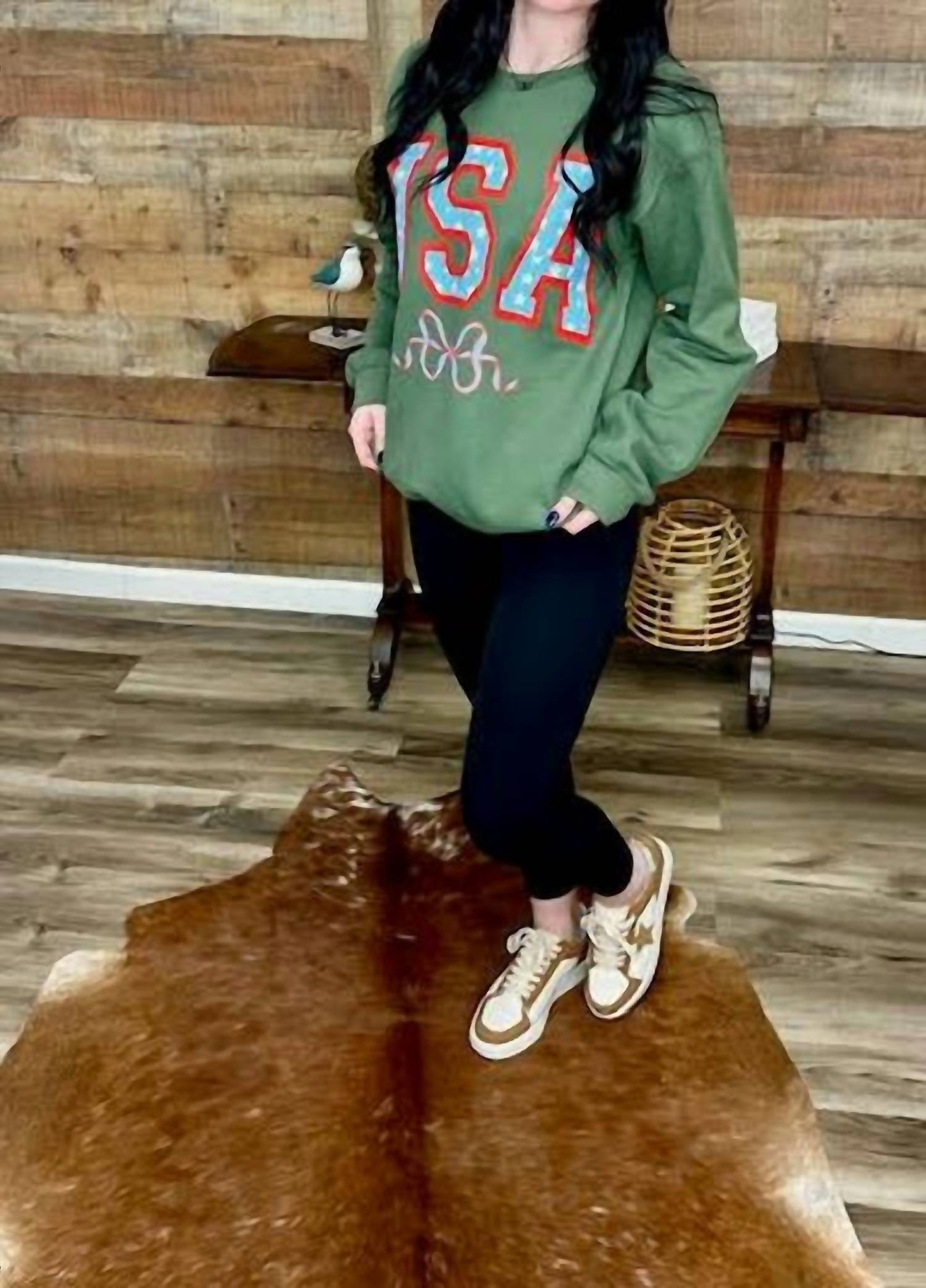 Bella Closet - USA Fleece Sweatshirt