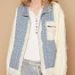 Pol - Contrast Floral Quilted Jacket