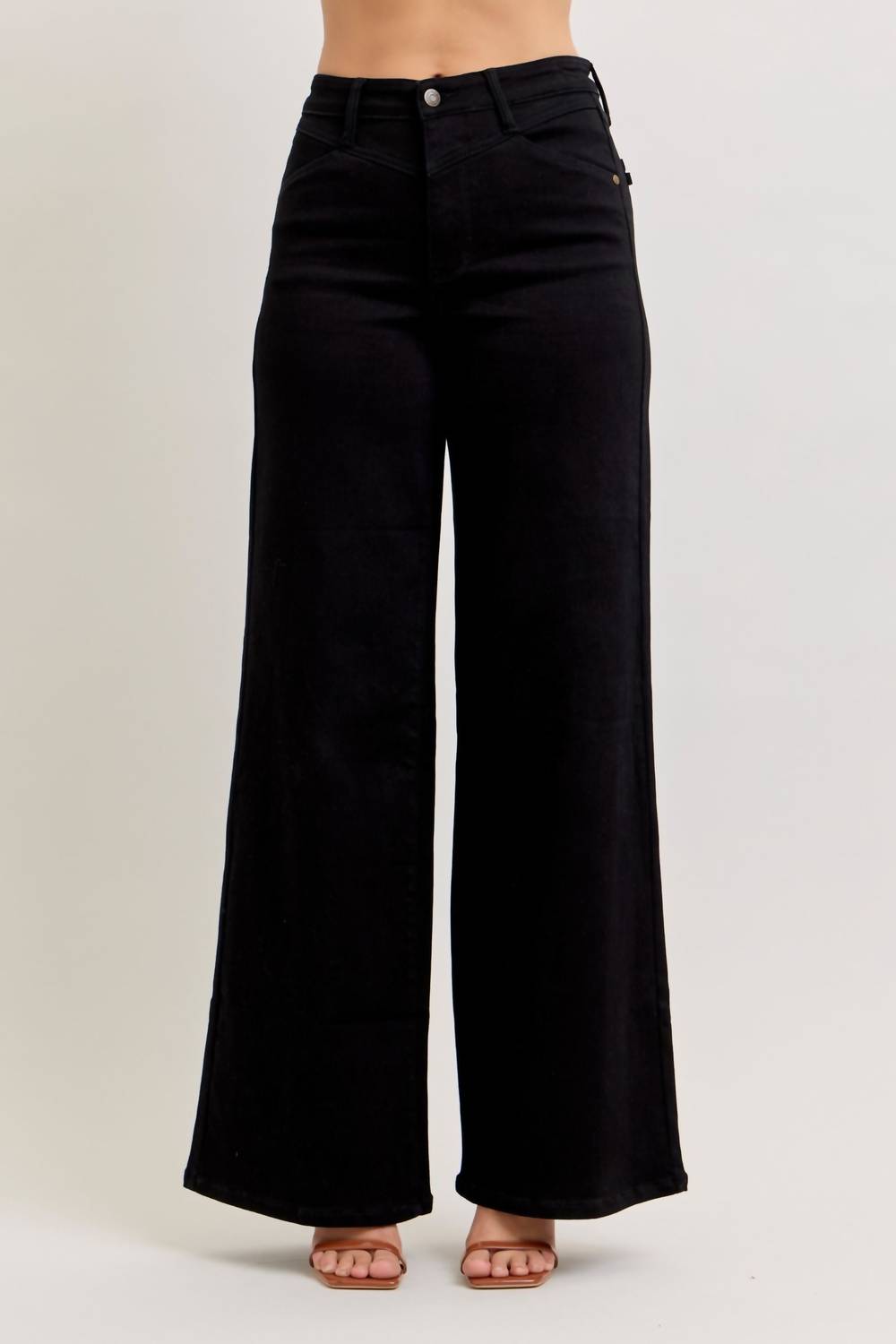 Judy Blue - Raven High Rise Retro Wide Leg Jean