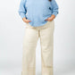 Estheme - Dolman Cashmere Long Sleeve Sweater - Plus