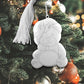 Creative Gifts International - Teddy Bear Ornament with White Tassel
