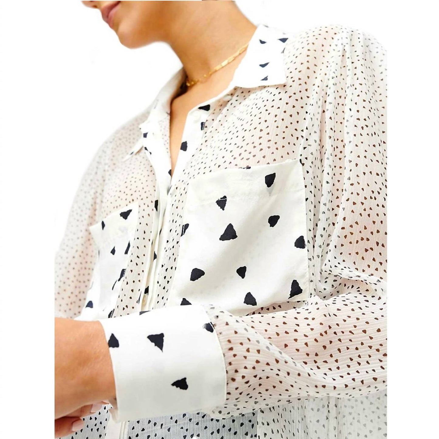 7 For All Mankind - Patch Pocket Blouse