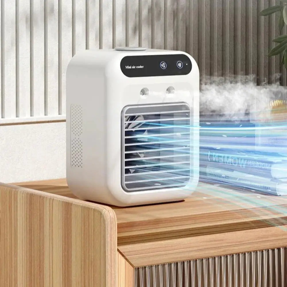 Portable Mini Evaporative Air Cooler and Humidifier