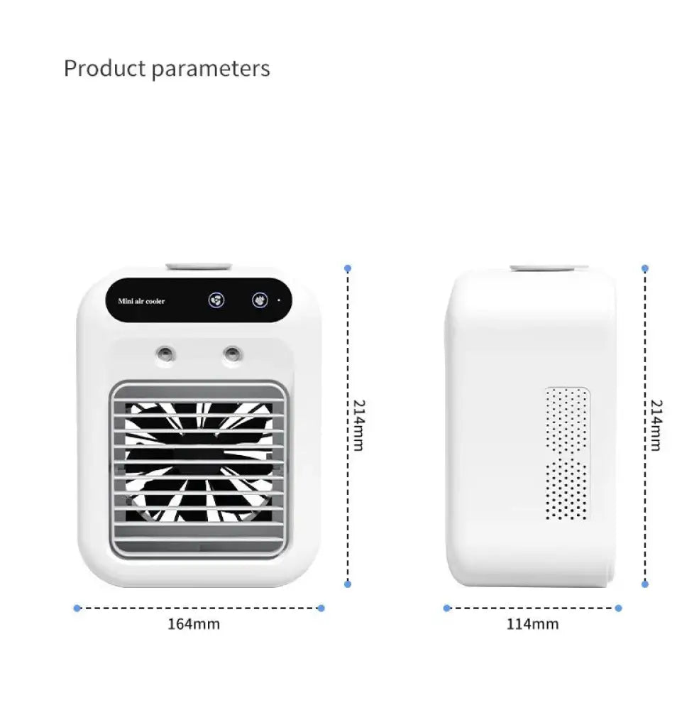 Portable Mini Evaporative Air Cooler and Humidifier