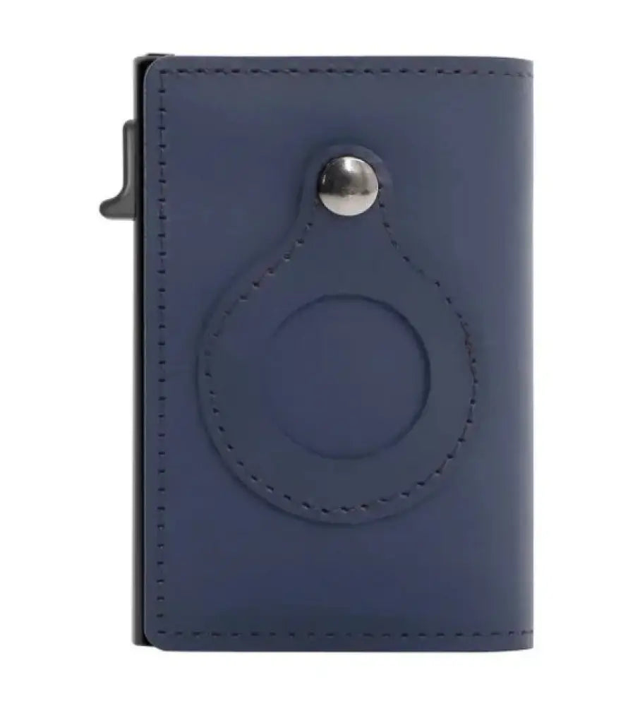 Rfid Slim Airtag Leather Wallet and Anti Theft Card Holder