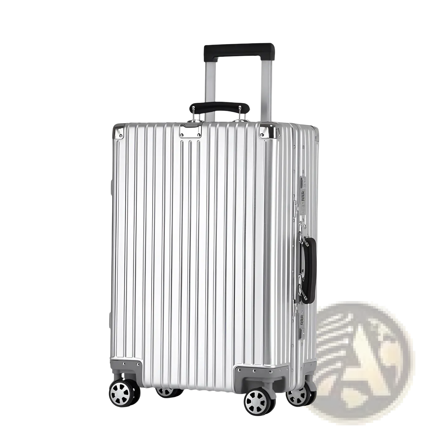 Aluminum Magnesium Luggage Hardshell Spinner Suitcase