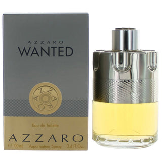 Azzaro Wanted Eau De Toilette Spray for Men 3.4 Oz