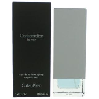 Calvin Klein Contradiction Eau De Toilette Spray for Men 3.4 Oz