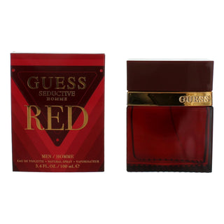 Guess Seductive Homme Red Eau de Toilette Spray for Men 3.4 Oz