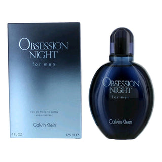 Calvin Klein Obsession Night Eau De Toilette Spray for Men 4 Oz