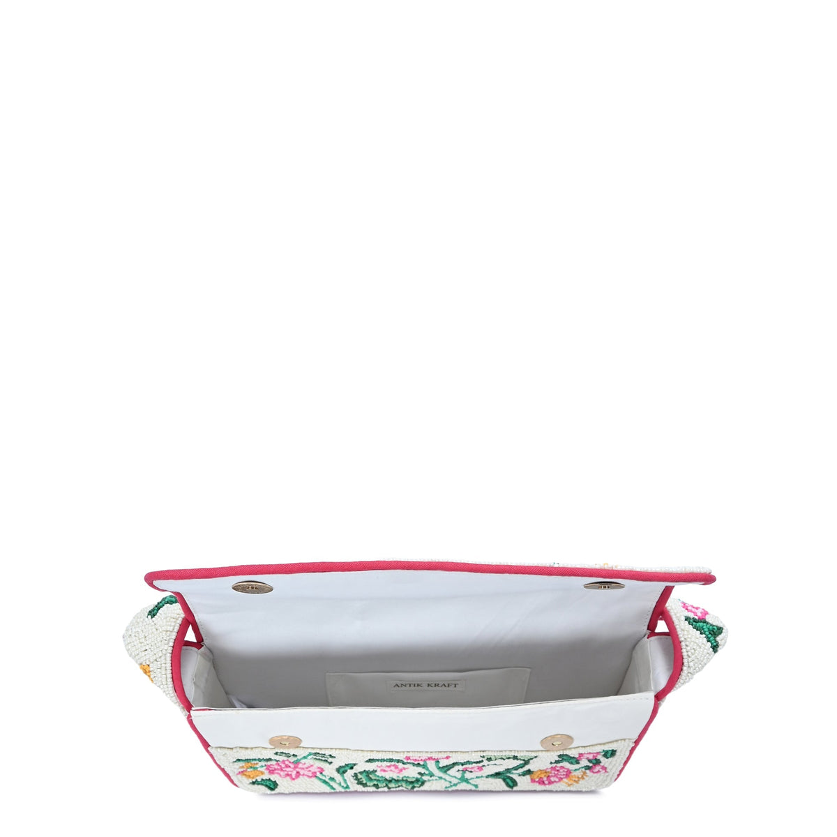 Anaya Beaded Snap Shoulder Bag