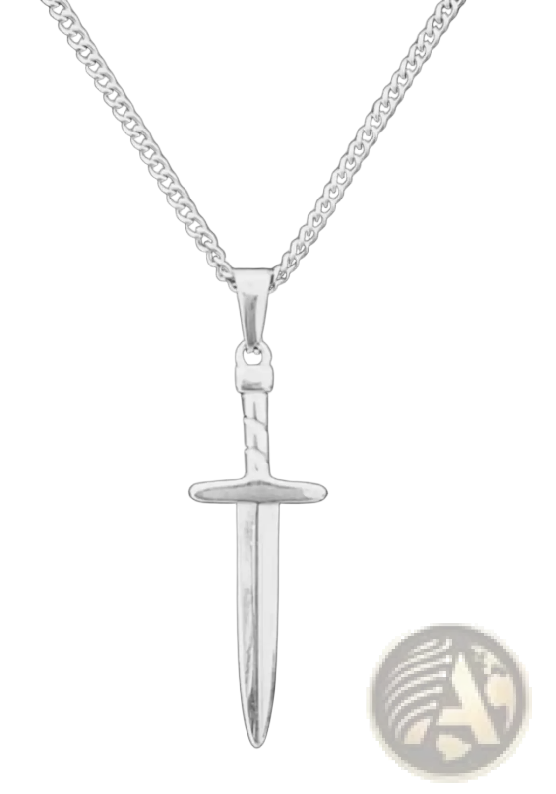 Angel Wing and Compass Pendant Rope Chain Necklaces