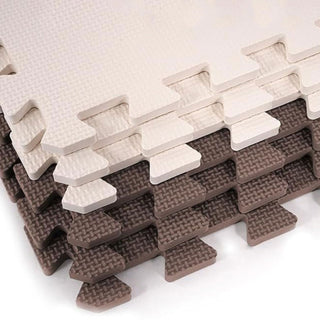 Tapete de exercícios de espuma com encaixe de 36 peças BalanceFrom Fitness