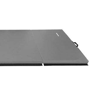 Tapete de ginástica dobrável multiuso BalanceFrom Fitness GoGym 4' x 10' x 2", cinza
