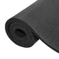 Tapete de ioga anti-rasgo BalanceFrom Fitness GoYoga 71 x 24 pol. com alça, preto