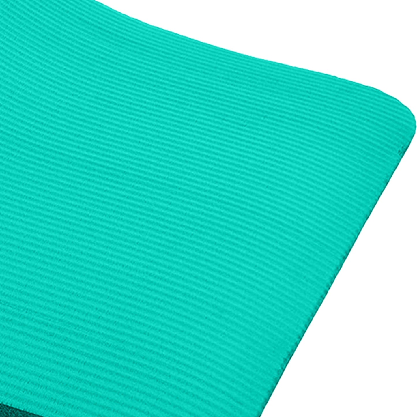 Tapete de exercícios BalanceFrom Fitness GoCloud extra grosso de 1" com alça de transporte, verde