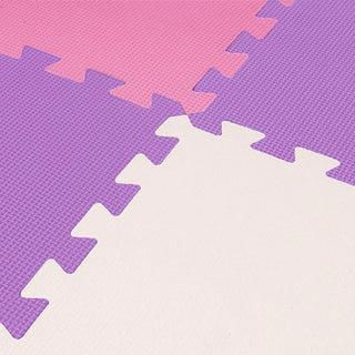 Tapete de exercícios de espuma com encaixe de 16 peças BalanceFrom Fitness