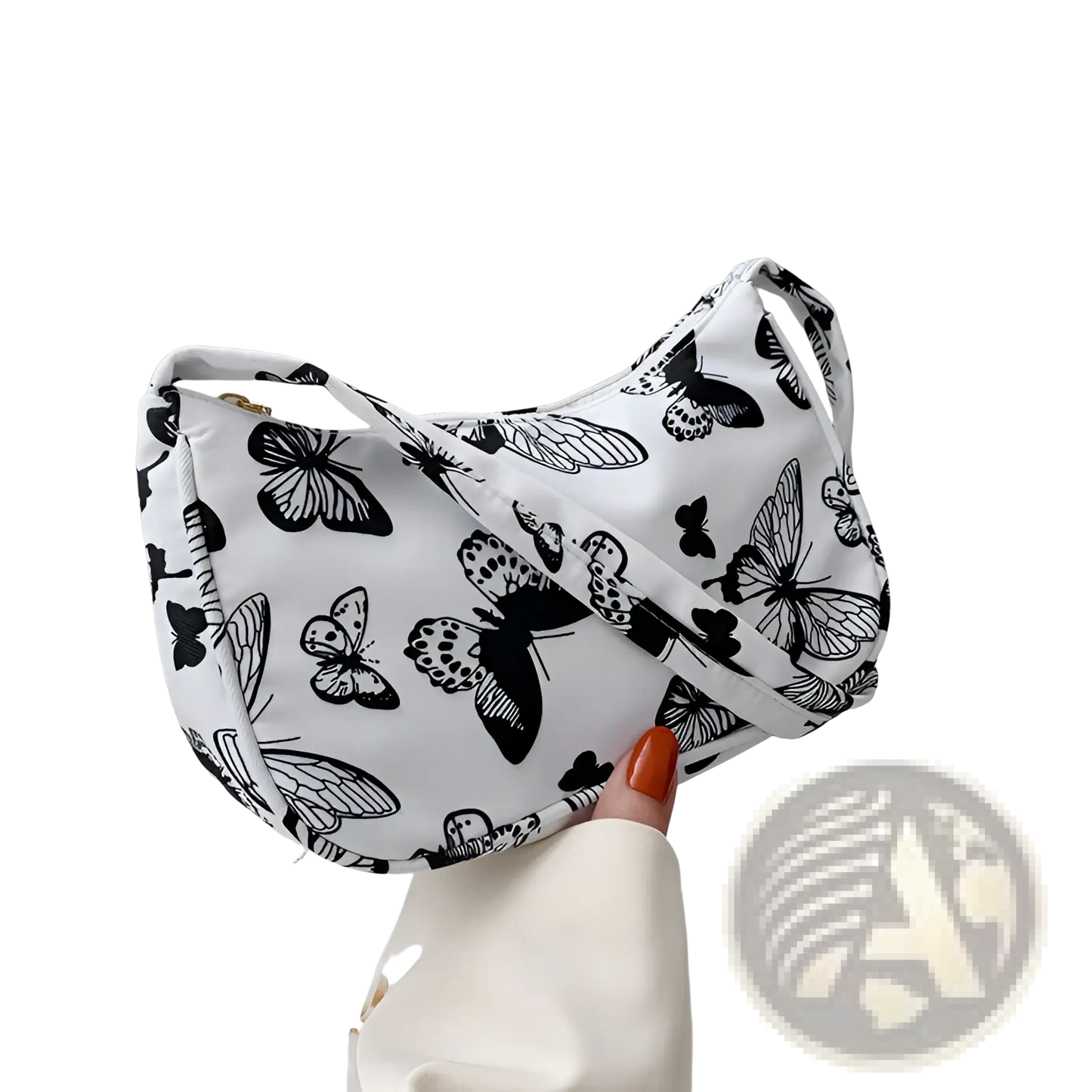 Animal Print Underarm Shoulder Bag for Women