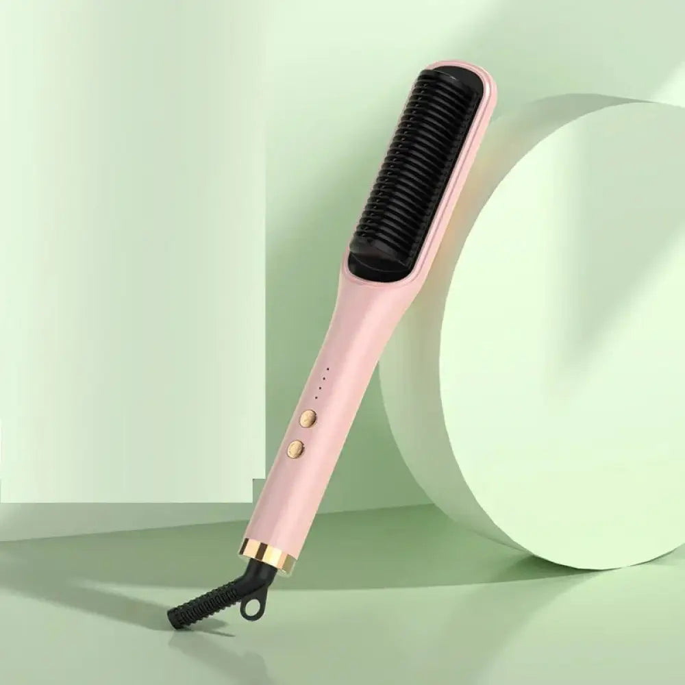 Anion Negative Ion Hair Straightener and Curler Comb