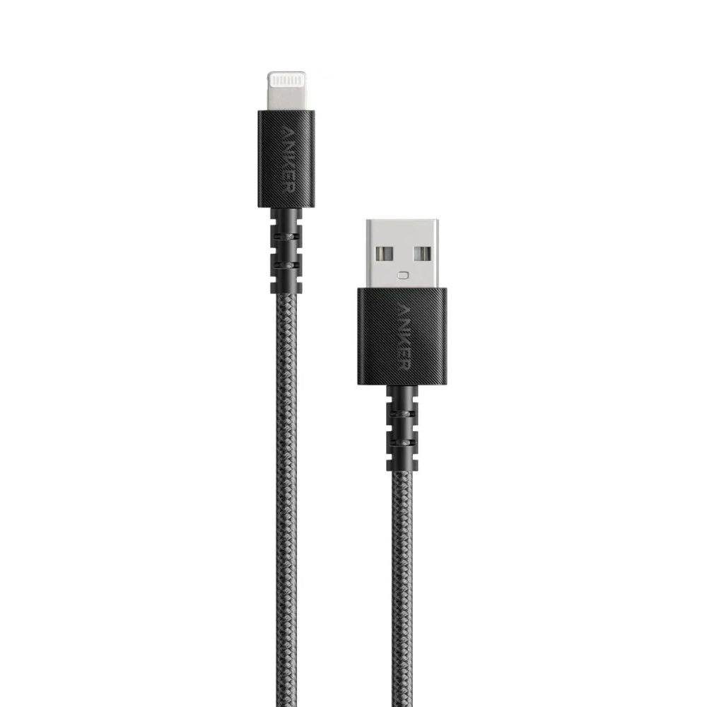 Anker - Cabo USB PowerLine Select+ com conector Lightning - Preto