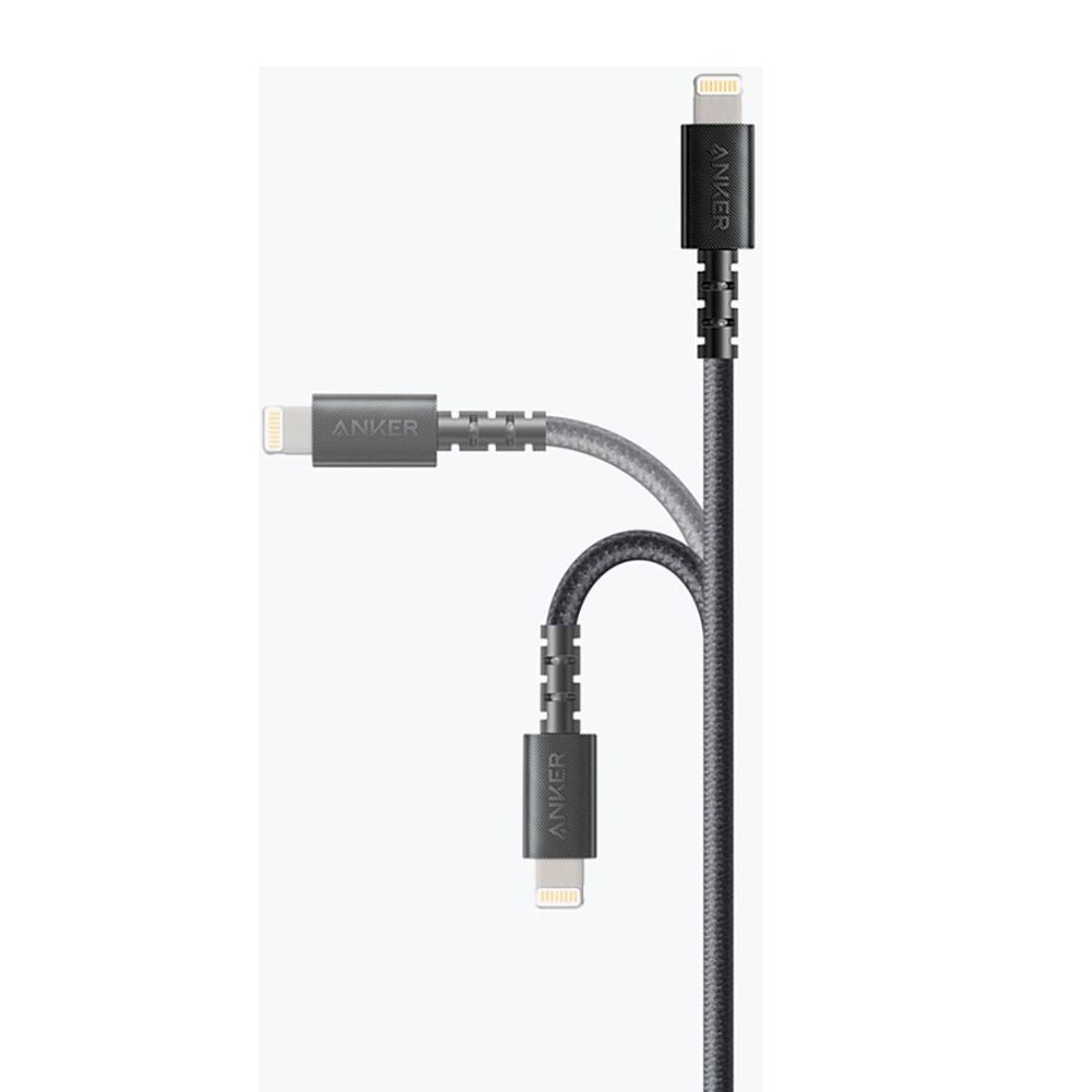 Anker - Cabo USB PowerLine Select+ com conector Lightning - Preto