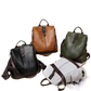 Anti-theft Leather Backpack Urban Travel Bag