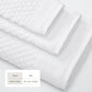 Cotton Diamond Waffle Weave Bath Towel Set - Grayson Collection