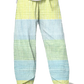 Artistic Printed and Embroidered Slimming Cropped Pants