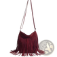 Artistic Tassel Canvas Shoulder Bag for Travel