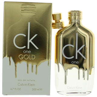 Calvin Klein CK One Gold Unisex Eau De Toilette Spray 6.7 Oz