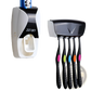 Automatic Toothpaste Dispenser and Toothbrush Holder Set