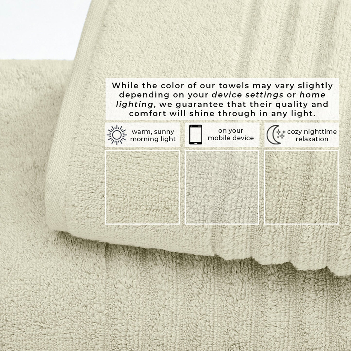 Luxury Cotton Towels - Karina Collection