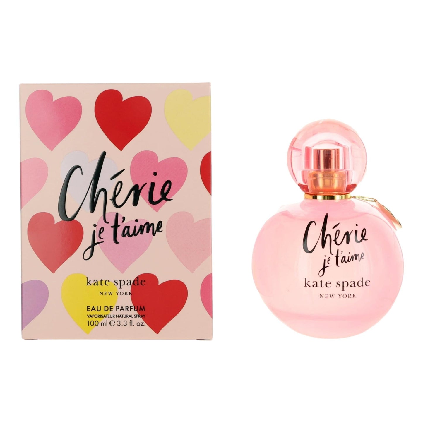 Kate Spade Cherie Je T'Aime Eau de Parfum Spray for Women 3.3 Oz