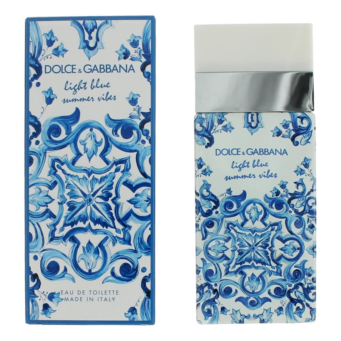 Dolce & Gabbana Light Blue Summer Vibes Eau De Toilette Spray for Women 3.3 Oz