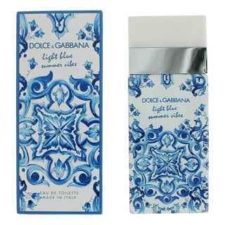 Dolce & Gabbana Light Blue Summer Vibes Eau De Toilette Spray for Women 3.3 Oz