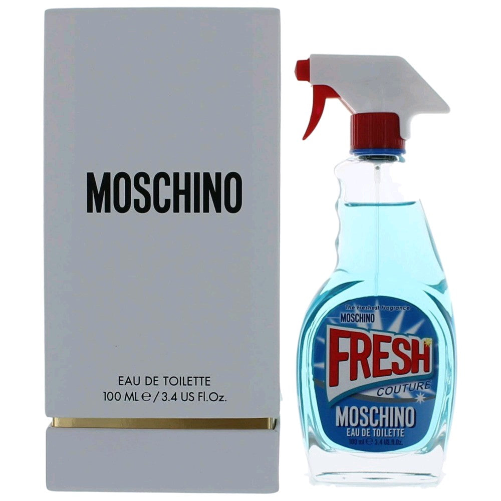 Moschino Fresh Couture Eau De Toilette Spray for Women 3.4 Oz