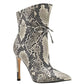 Nine West - Women's Tirzah Python Ankle Boots