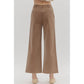 Entro - High Waist Wide Leg Pocket Pants