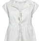 &Merci - Front Tie Cap Sleeve Top